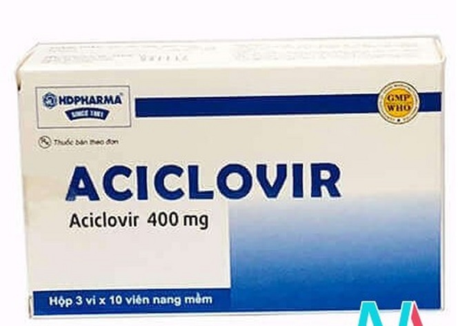 Bao bì của thuốc Aciclovir 400 mg bị thu hồi