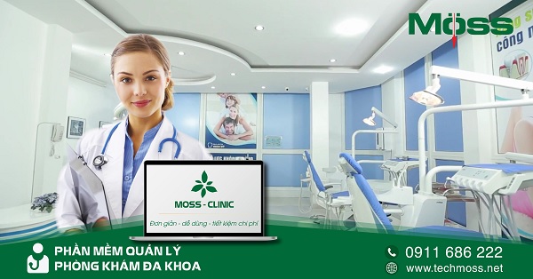 Phần mềm Quản lý Phòng khám Đa khoa Moss Clinic: Khác biệt!