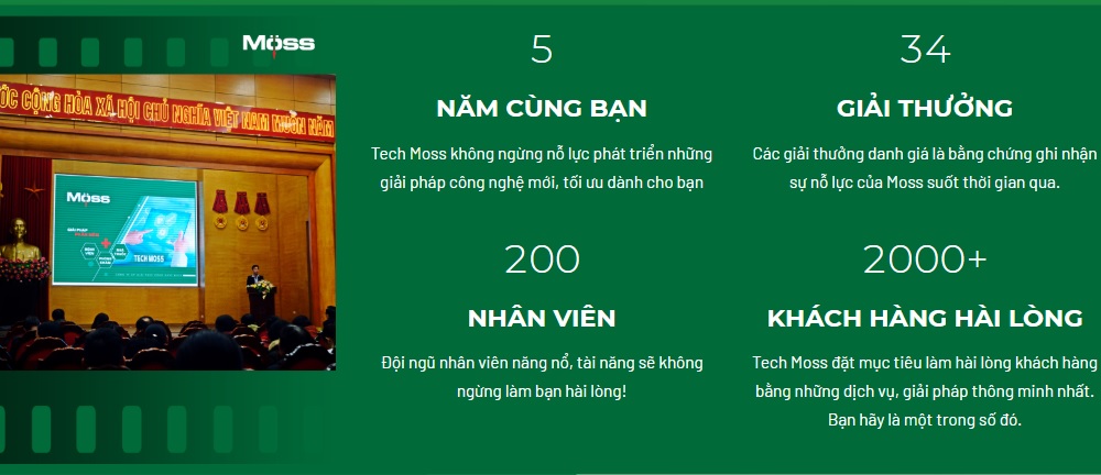 TECH MOSS - Giải pháp phần mềm quản lý chất lượng tại Việt Nam